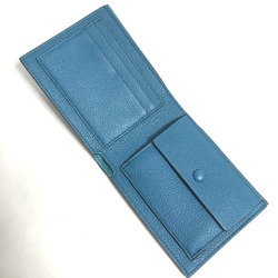 Gucci 658681 logo Compact wallet Folded wallet blue