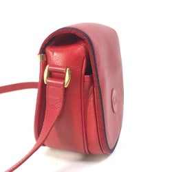 Gucci 007.261.0107 Old Gucci Pochette Bag Crossbody Shoulder Bag Red Navy