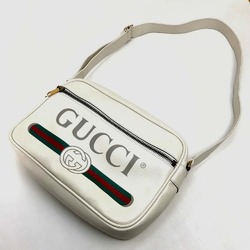 Gucci 523589 bag messenger bag Shoulder Bag White