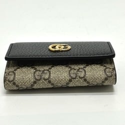 Gucci 456118 GG Marmont Key Case Beige