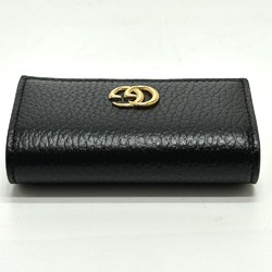 Gucci 456118 GG Marmont Key Case Beige