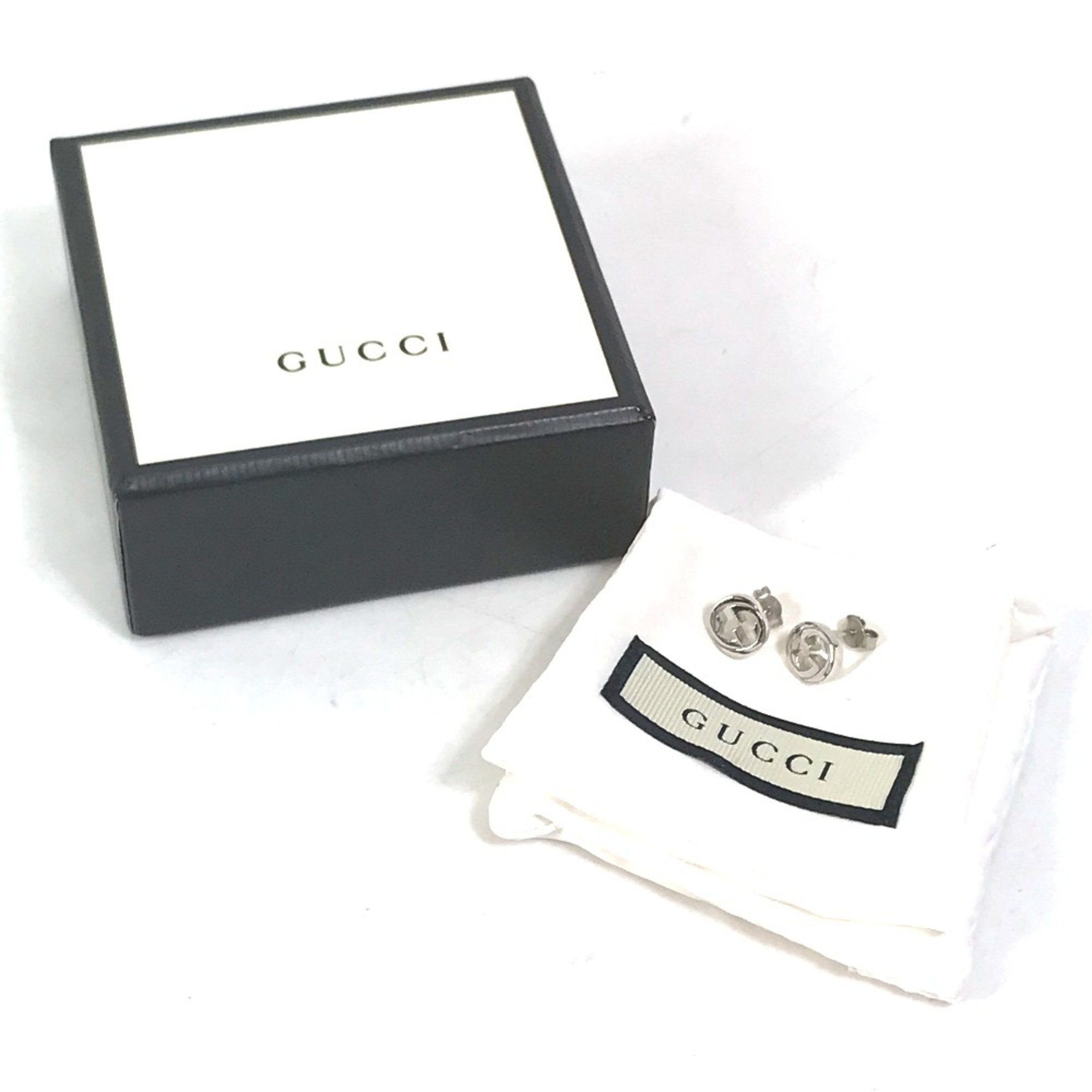 Gucci logo Accessories Pierce Silver