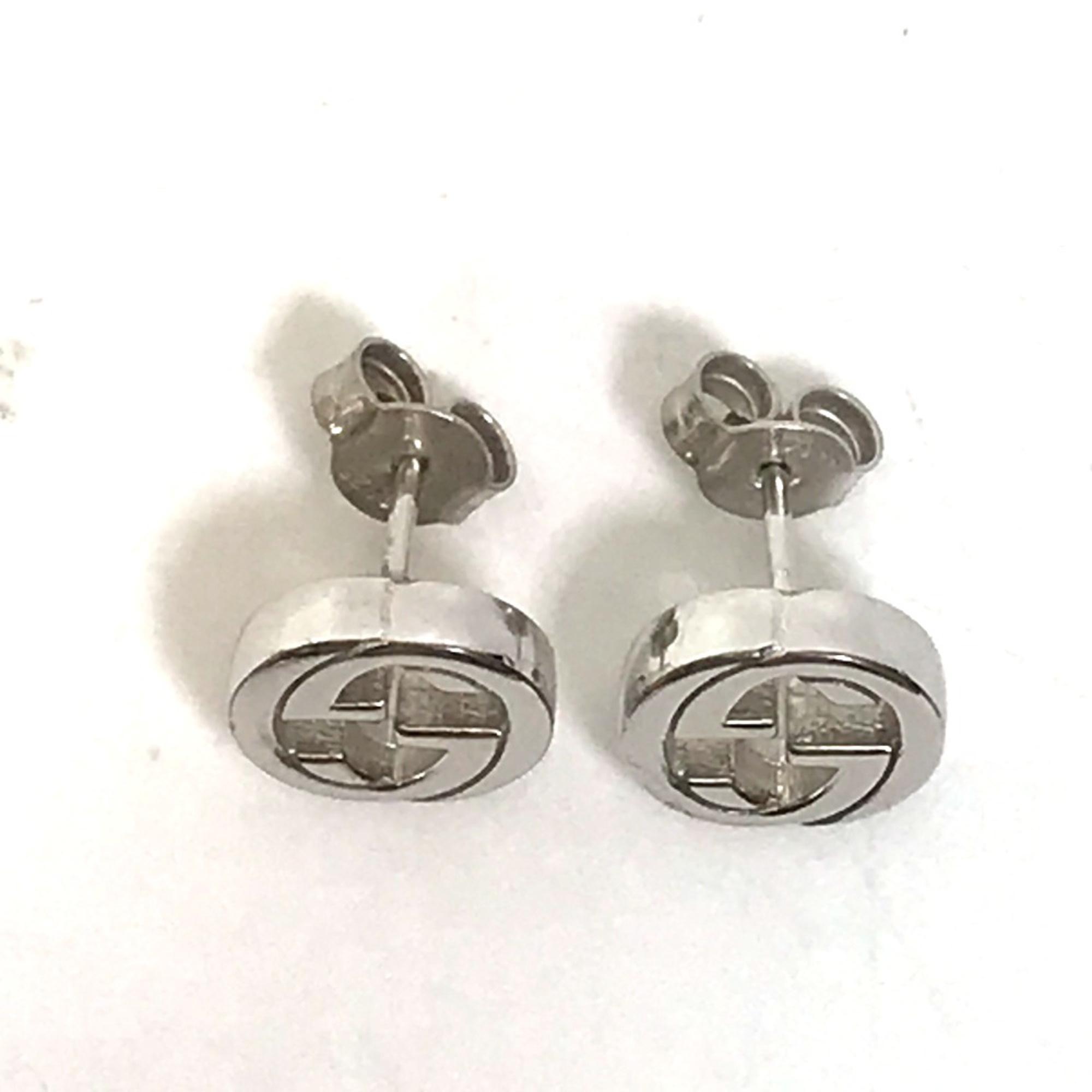 Gucci logo Accessories Pierce Silver