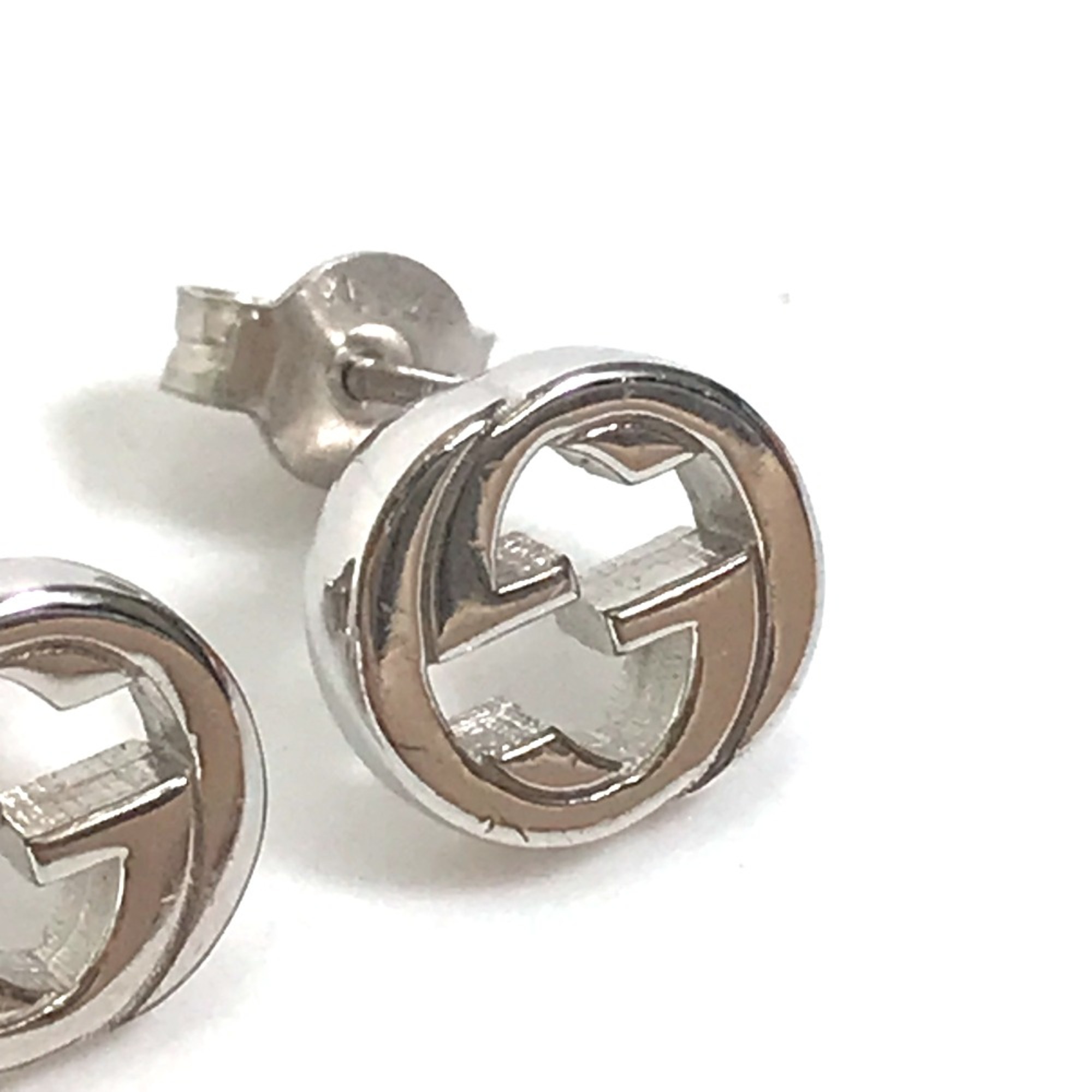 Gucci logo Accessories Pierce Silver