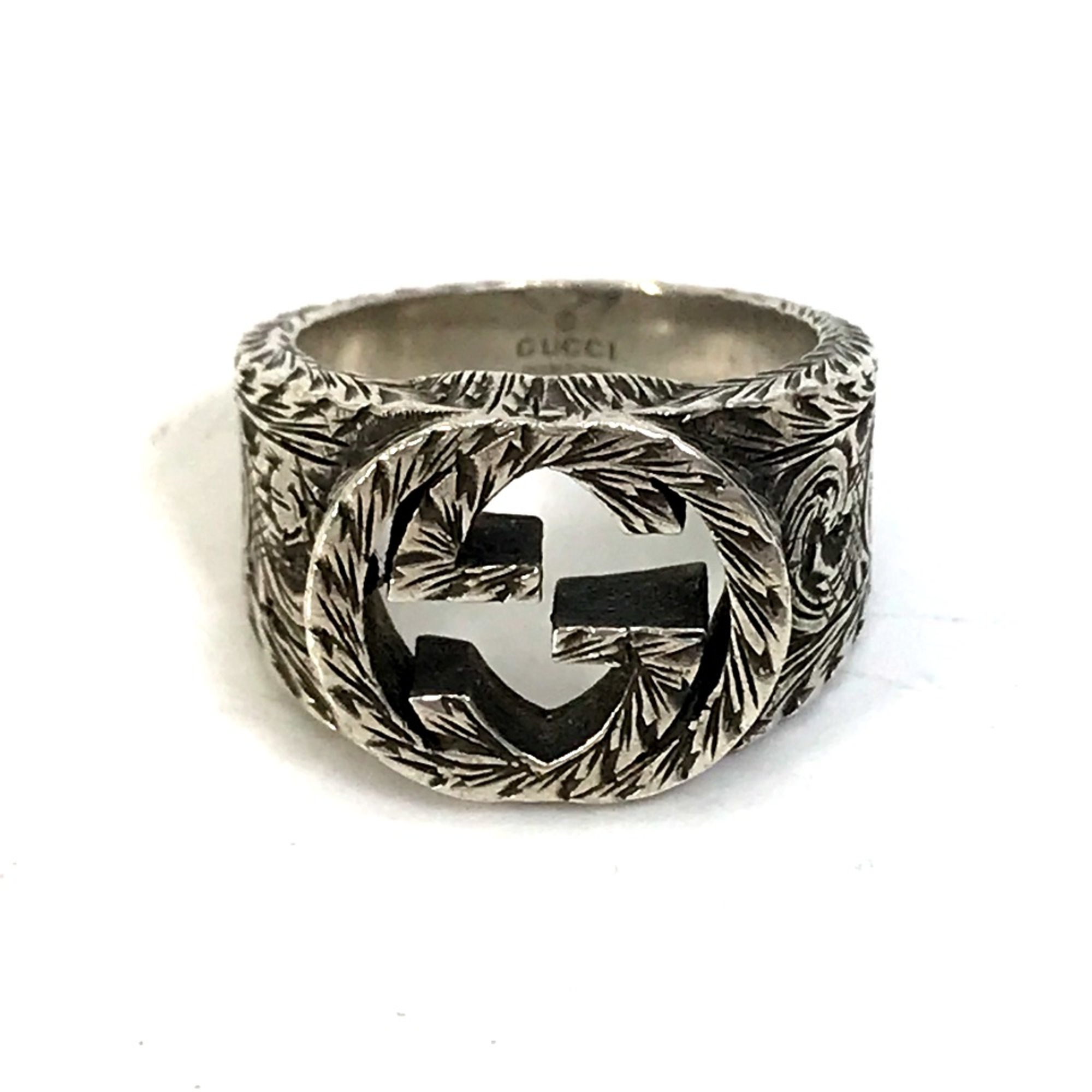 Gucci 455302 Accessories Ring Silver