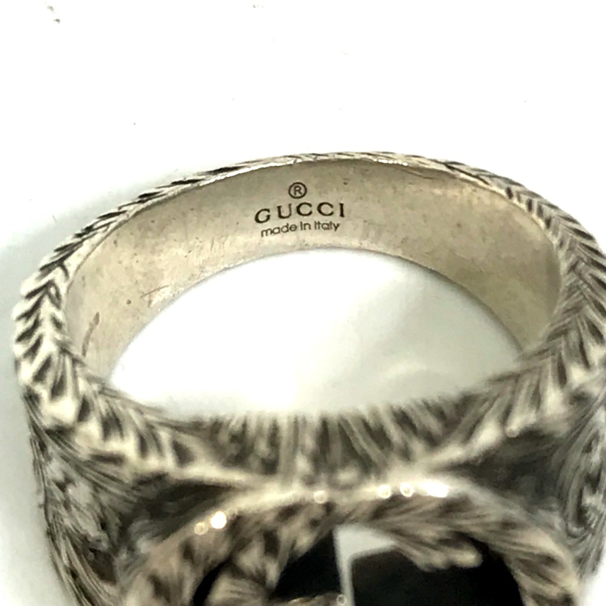 Gucci 455302 Accessories Ring Silver