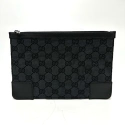 Gucci 150415 GG clutch bag bag Pouch Black