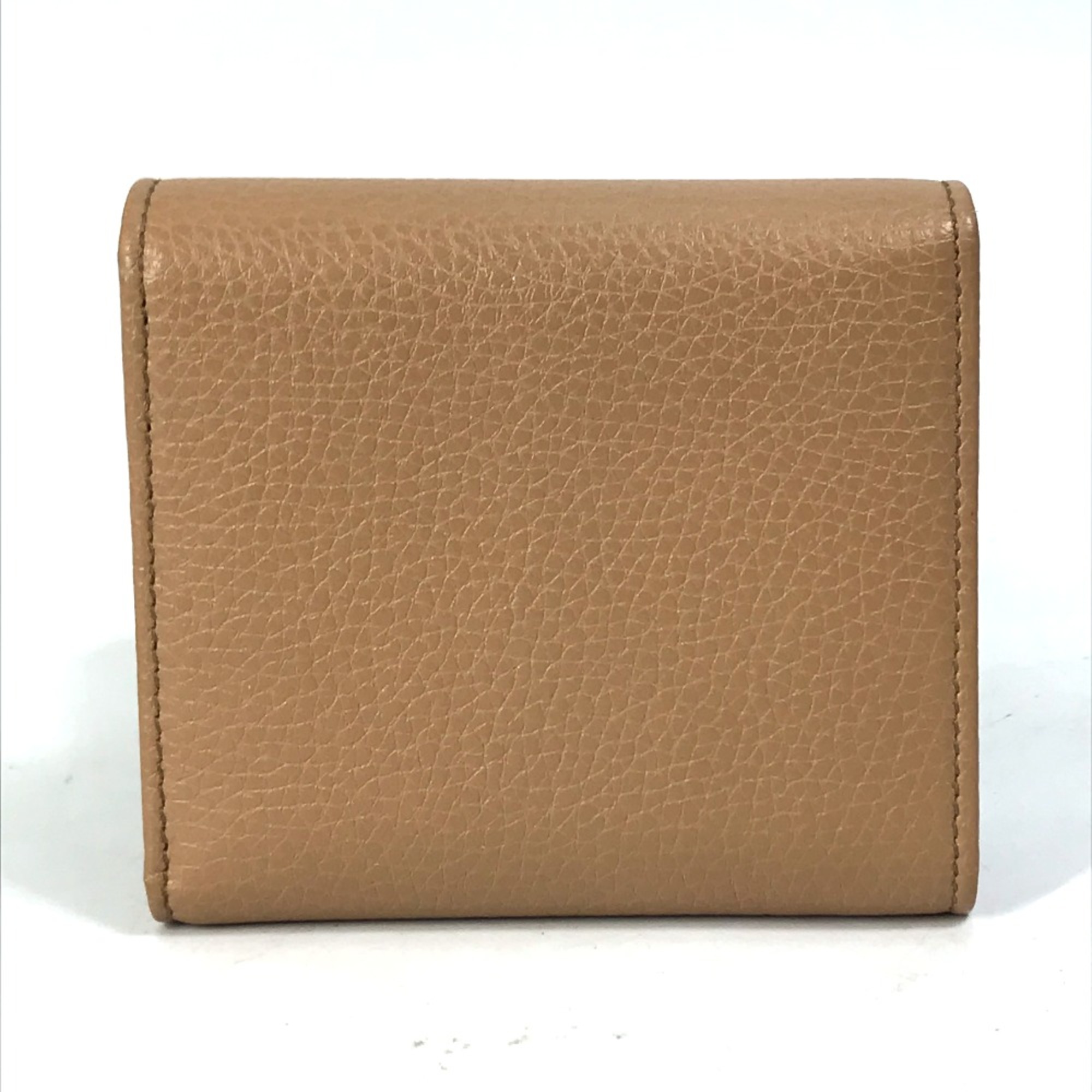 Gucci 598207 Interlocking G Wallet Trifold wallet Beige