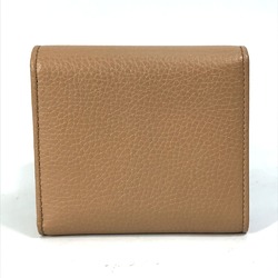 Gucci 598207 Interlocking G Wallet Trifold wallet Beige