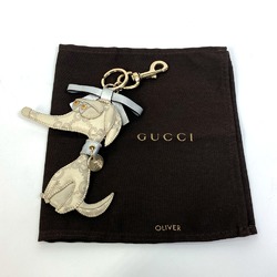 Gucci GG Bag Key Holder charm Beige