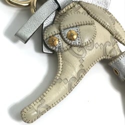 Gucci GG Bag Key Holder charm Beige