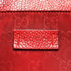 Gucci 510342 GG Bag Shoulder Bag Red SilverHardware