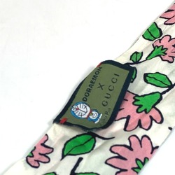 Gucci 656611 Doraemon DORAEMON collaboration Flora Neck Bow Scarf Multicolore