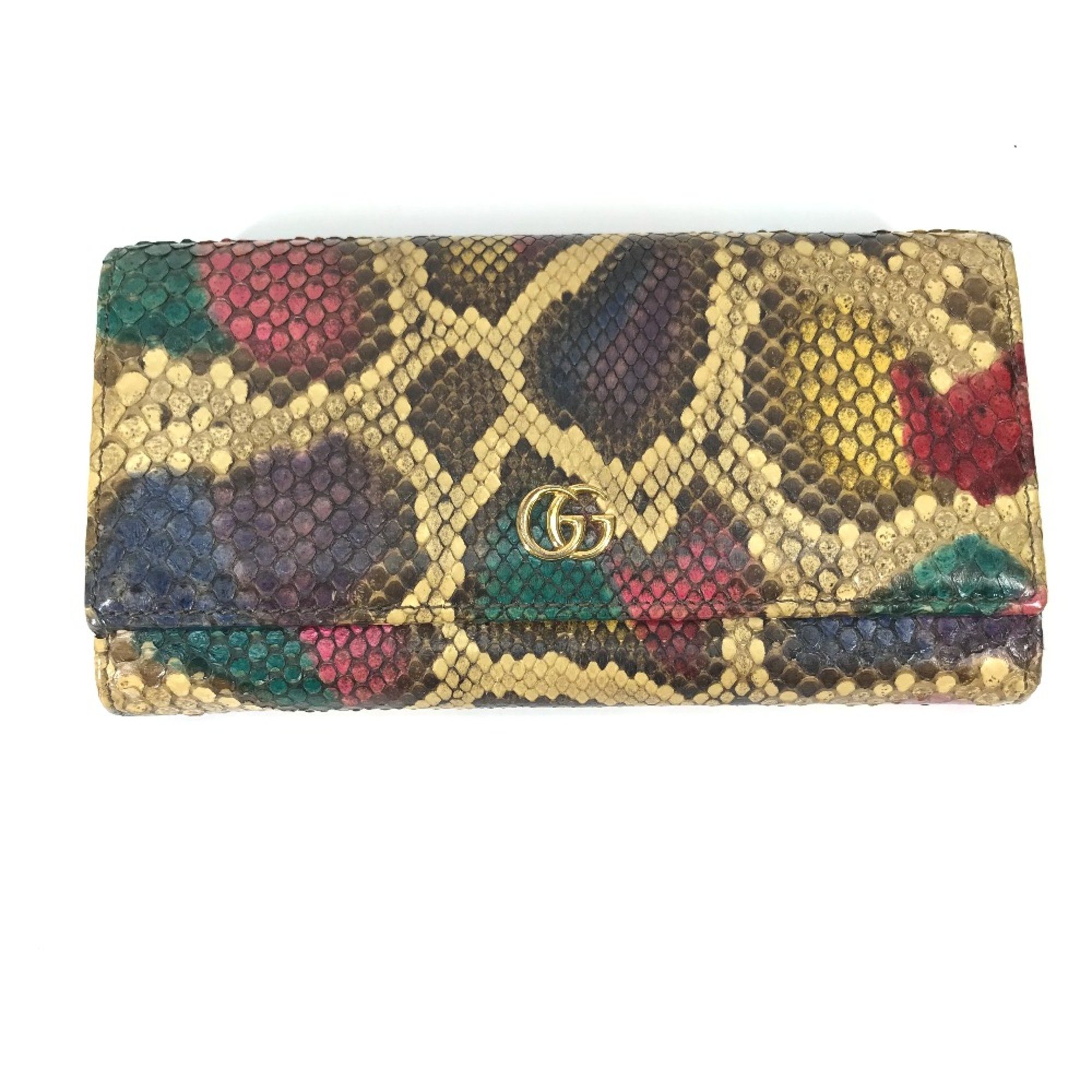 Gucci 546585 GG Marmont with mirror 2WAY Shoulder Bag Crossbody Long Wallet Multicolore