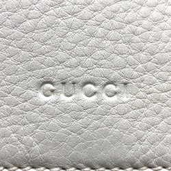 Gucci 370833 Bamboo Backpack WhiteBased SilverHardware