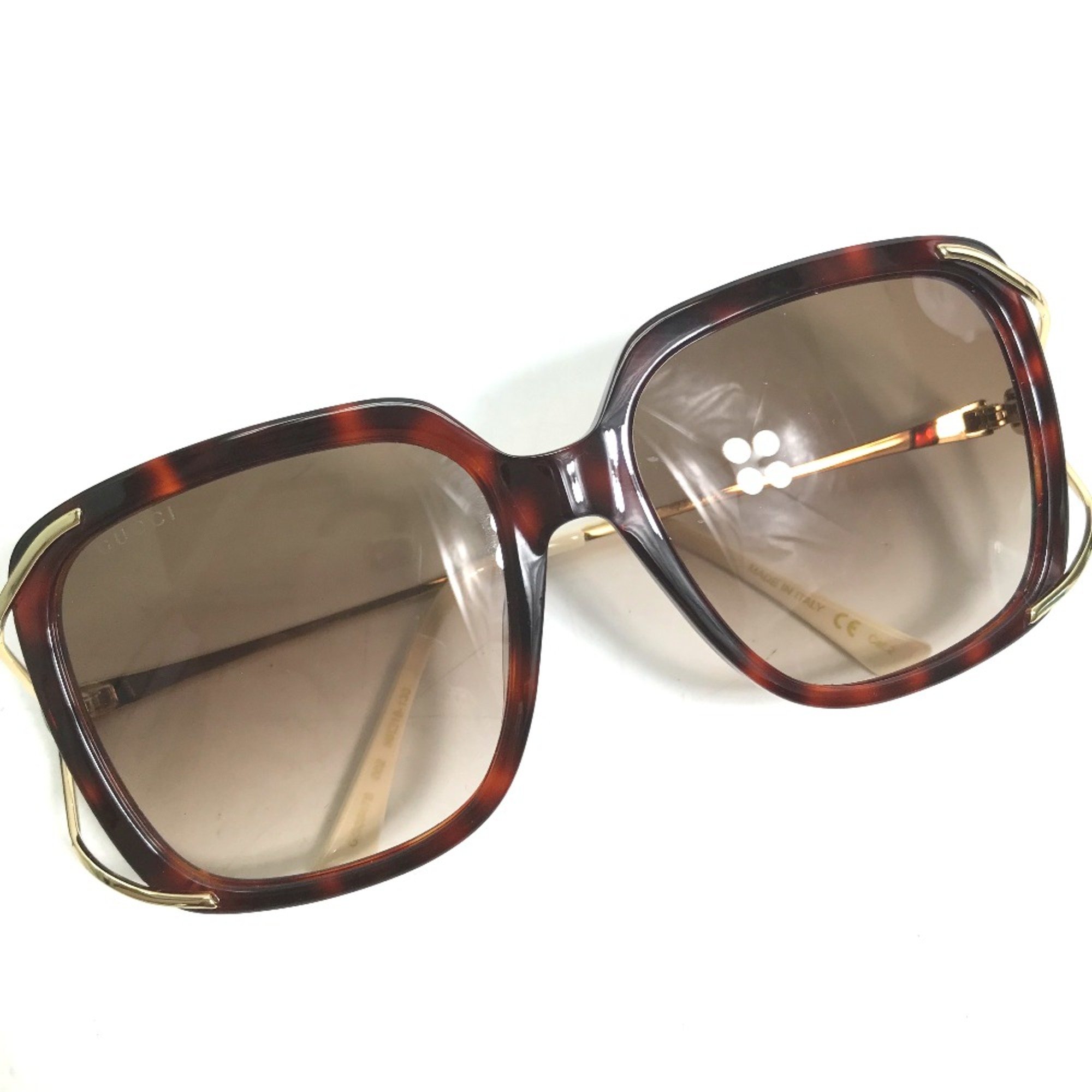 Gucci GG0647S GG glasses glasses eyewear glasses sunglasses Brown