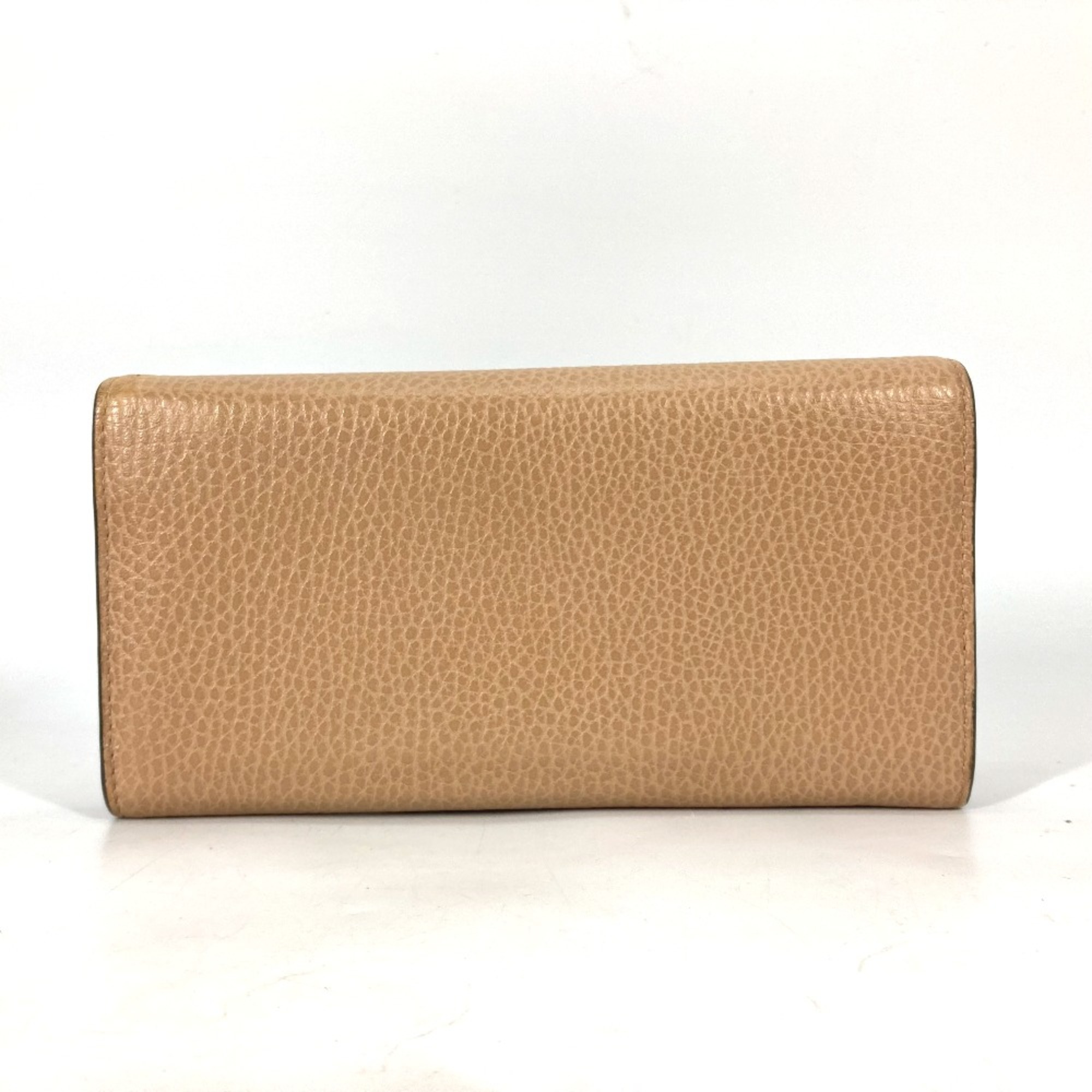 Gucci 598166 Interlocking G Long wallet Long Wallet Beige