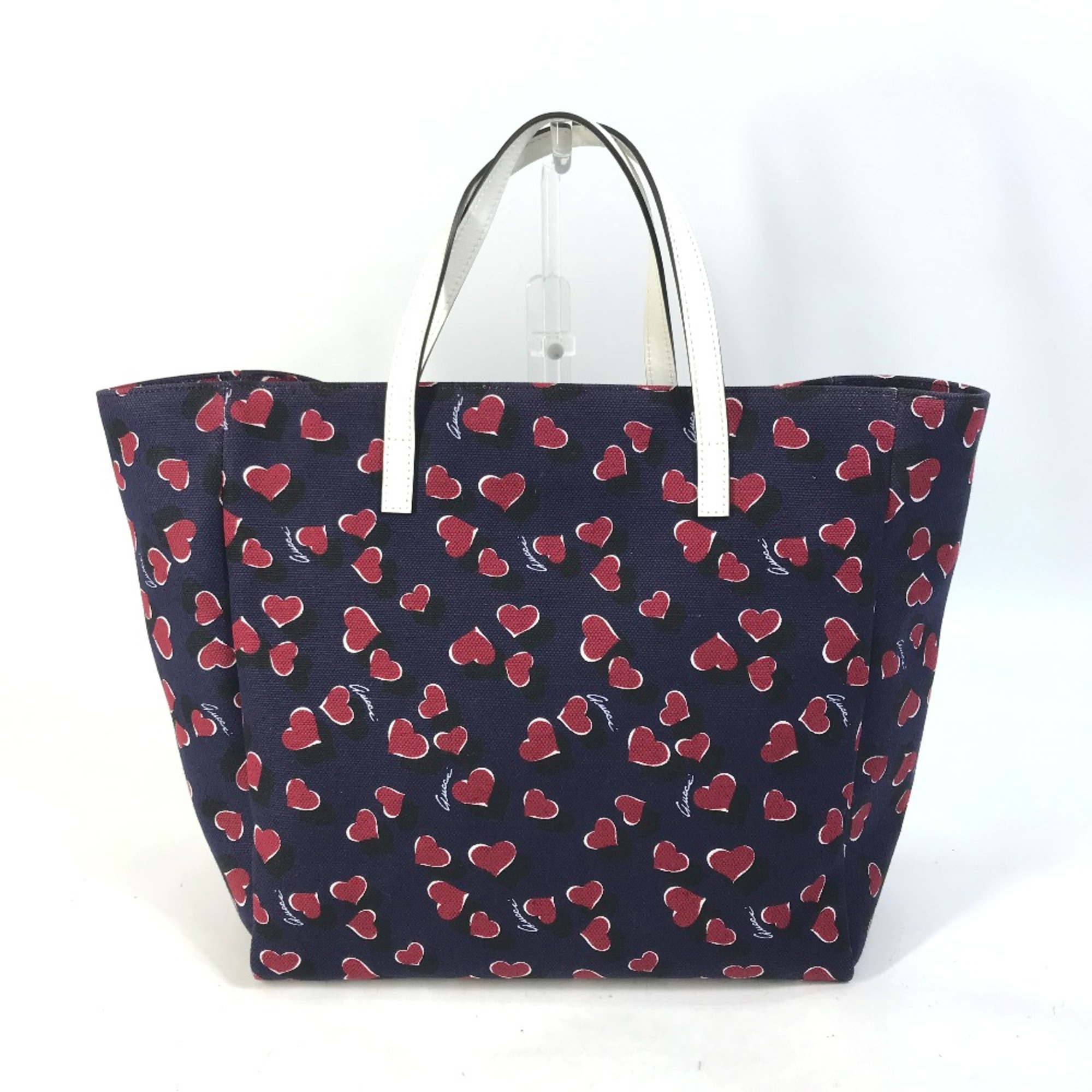 Gucci 282439 heart Bag Tote Bag Navy