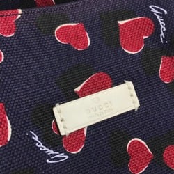 Gucci 282439 heart Bag Tote Bag Navy