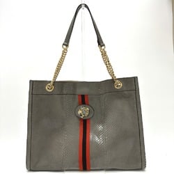 Gucci 537219 Sherry line Shoulder Bag Chain Tote Bag gray