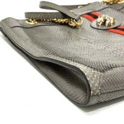 Gucci 537219 Sherry line Shoulder Bag Chain Tote Bag gray