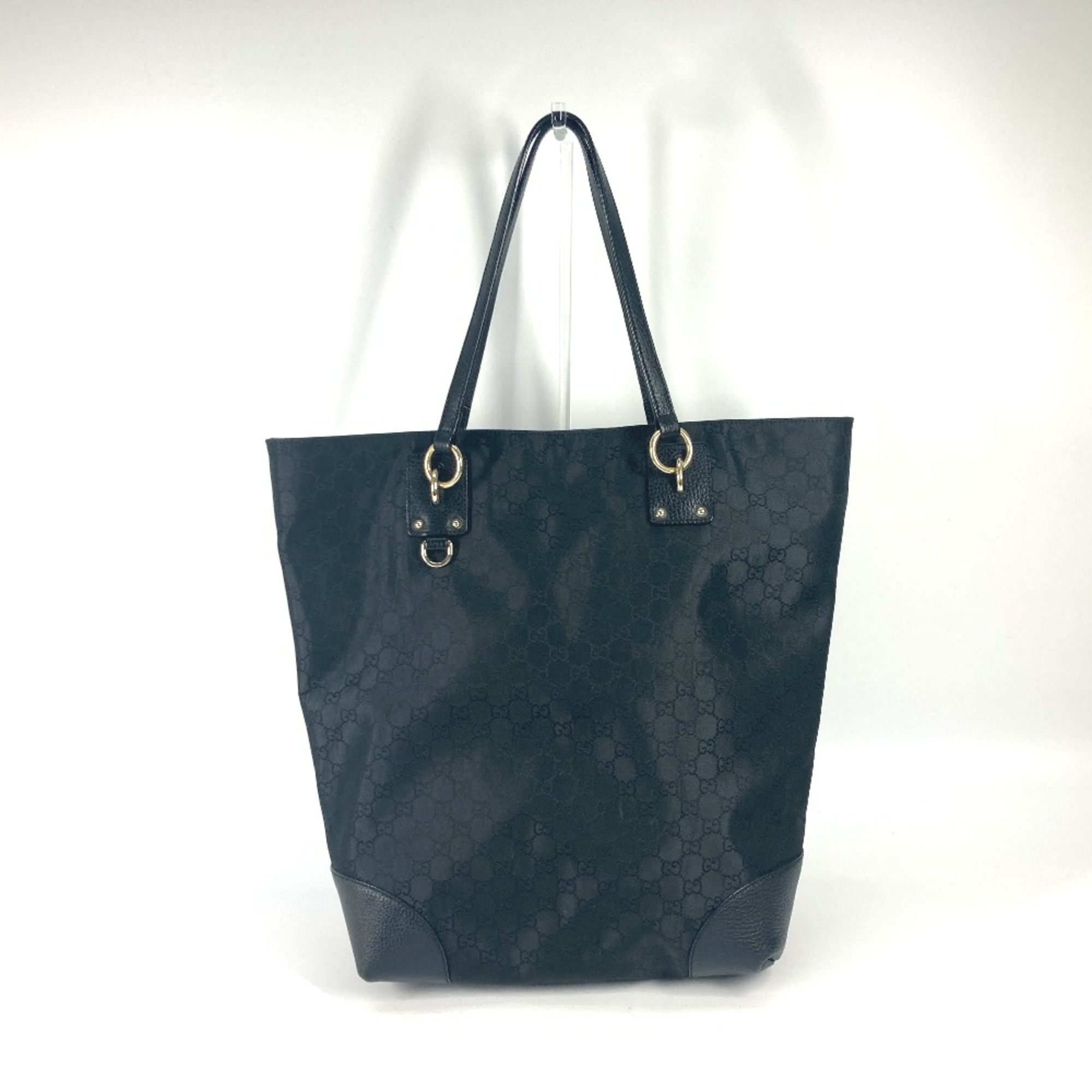 Gucci 353702 GG shoulder bag Tote Bag Black