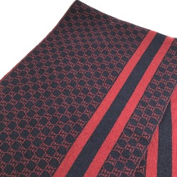 Gucci Bicolor Scarf Red Navy