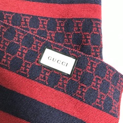 Gucci Bicolor Scarf Red Navy