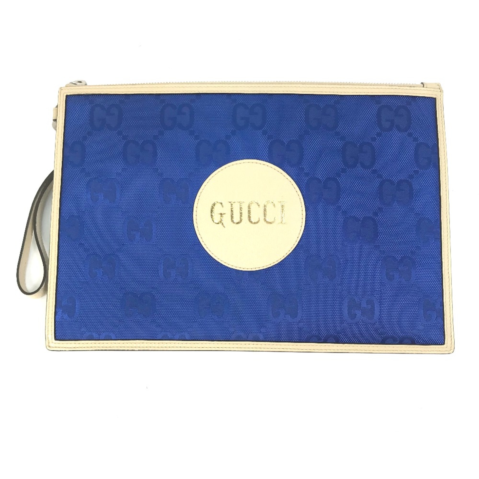 Gucci 625598 pouch bag With strap Clutch bag blue