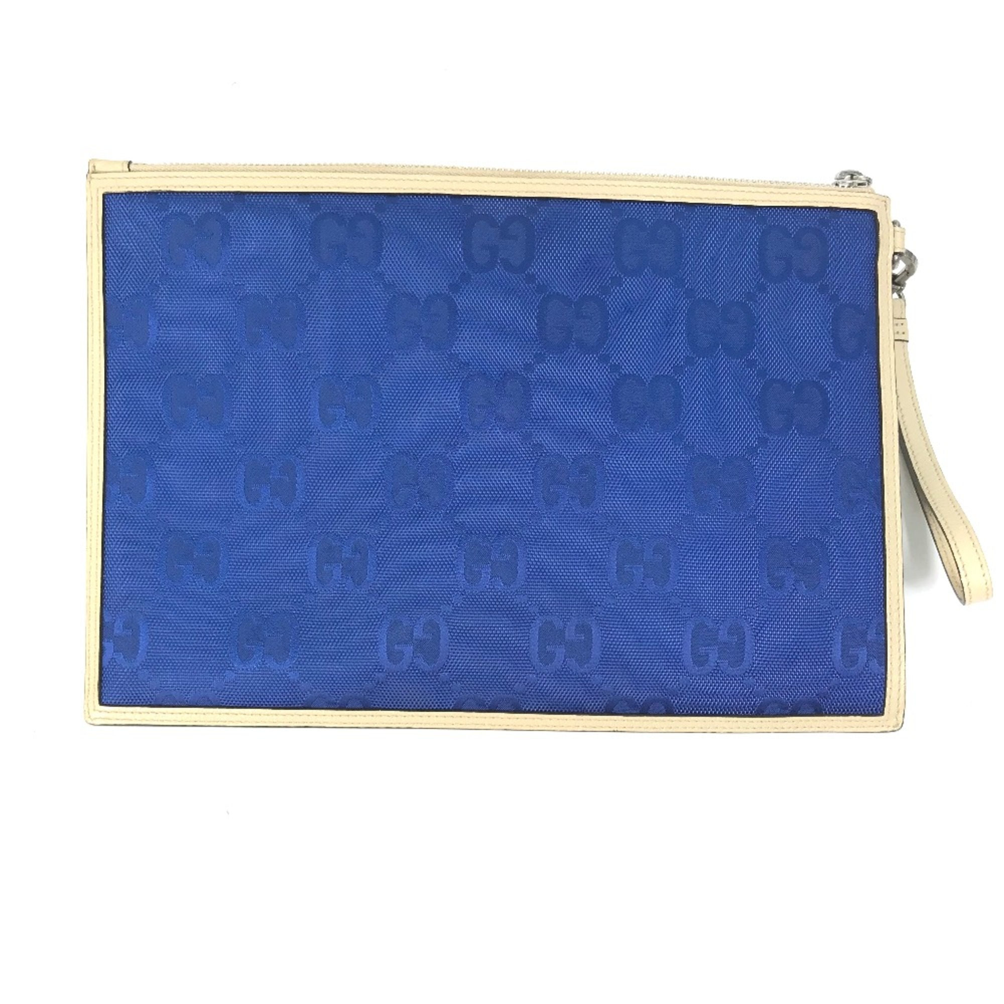 Gucci 625598 pouch bag With strap Clutch bag blue