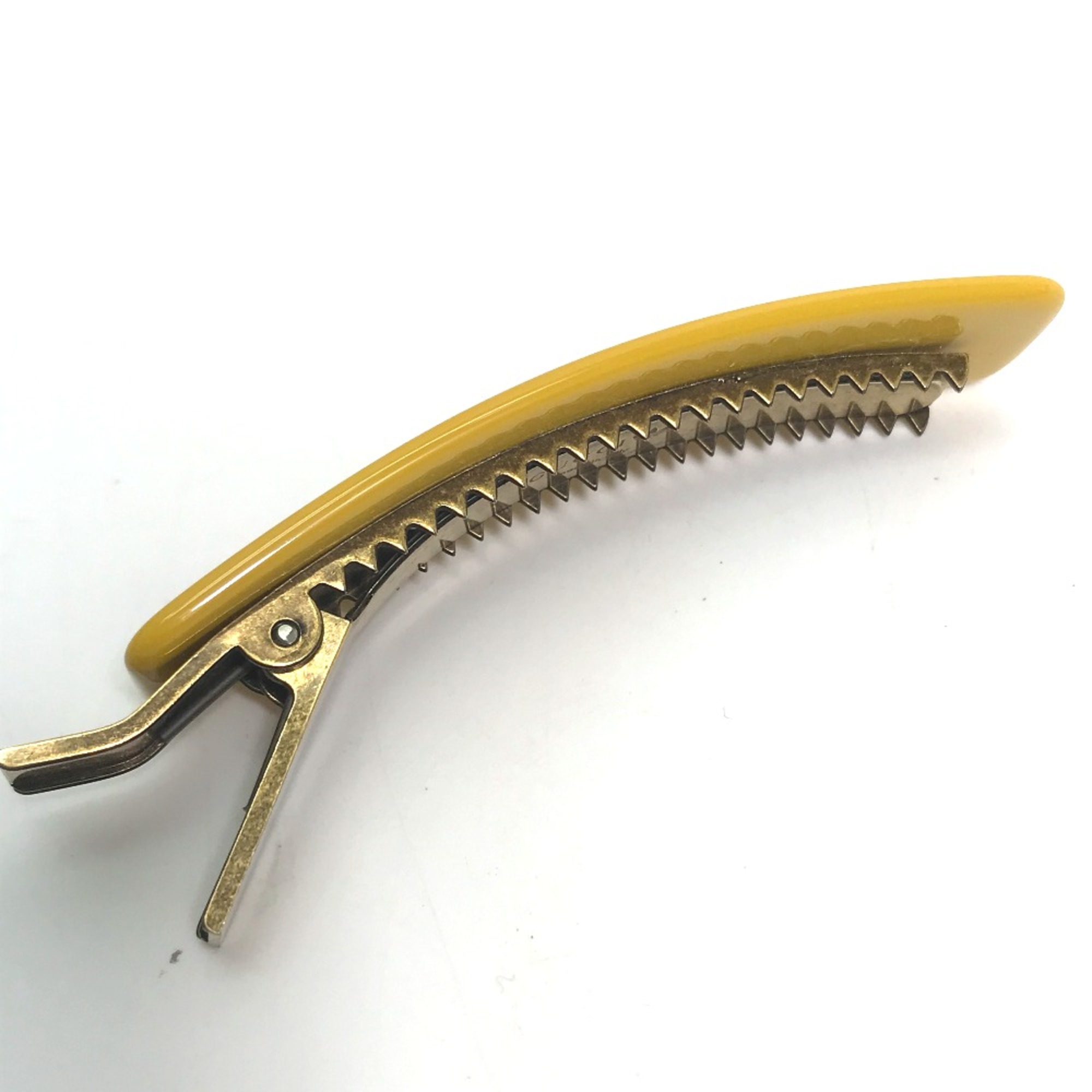 Gucci 702940 hair accessory Barrette Valletta yellow