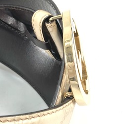 Gucci 114876 Guccissima GG GG buckle belt BeigeBased Gold