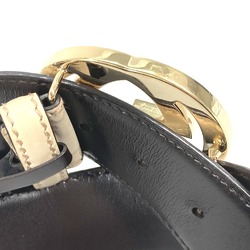 Gucci 114876 Guccissima GG GG buckle belt BeigeBased Gold