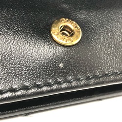 Gucci 466492 GG Marmont Folded wallet Black GoldHardware