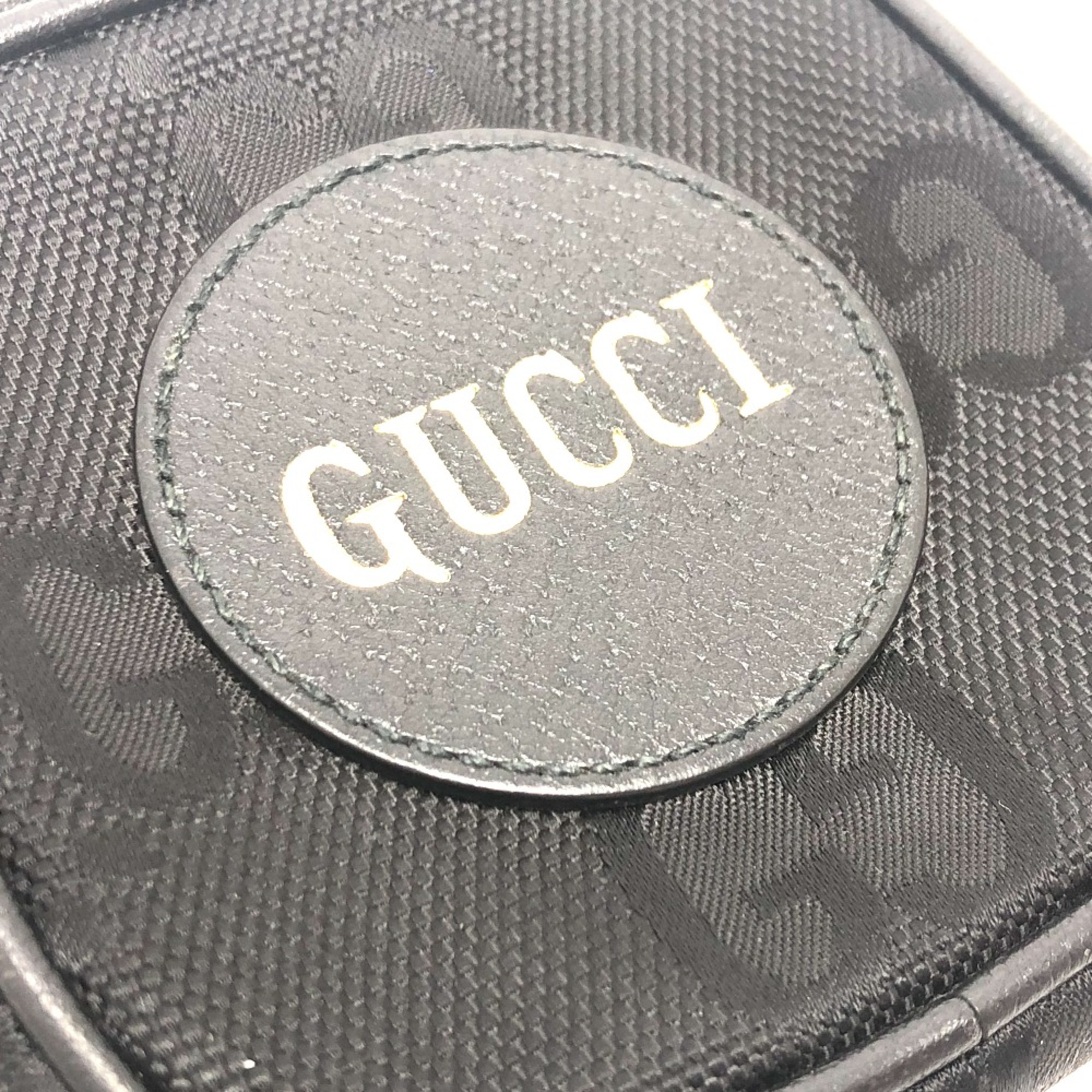 Gucci 645060 GG Wallet coin purse Black SilverHardware