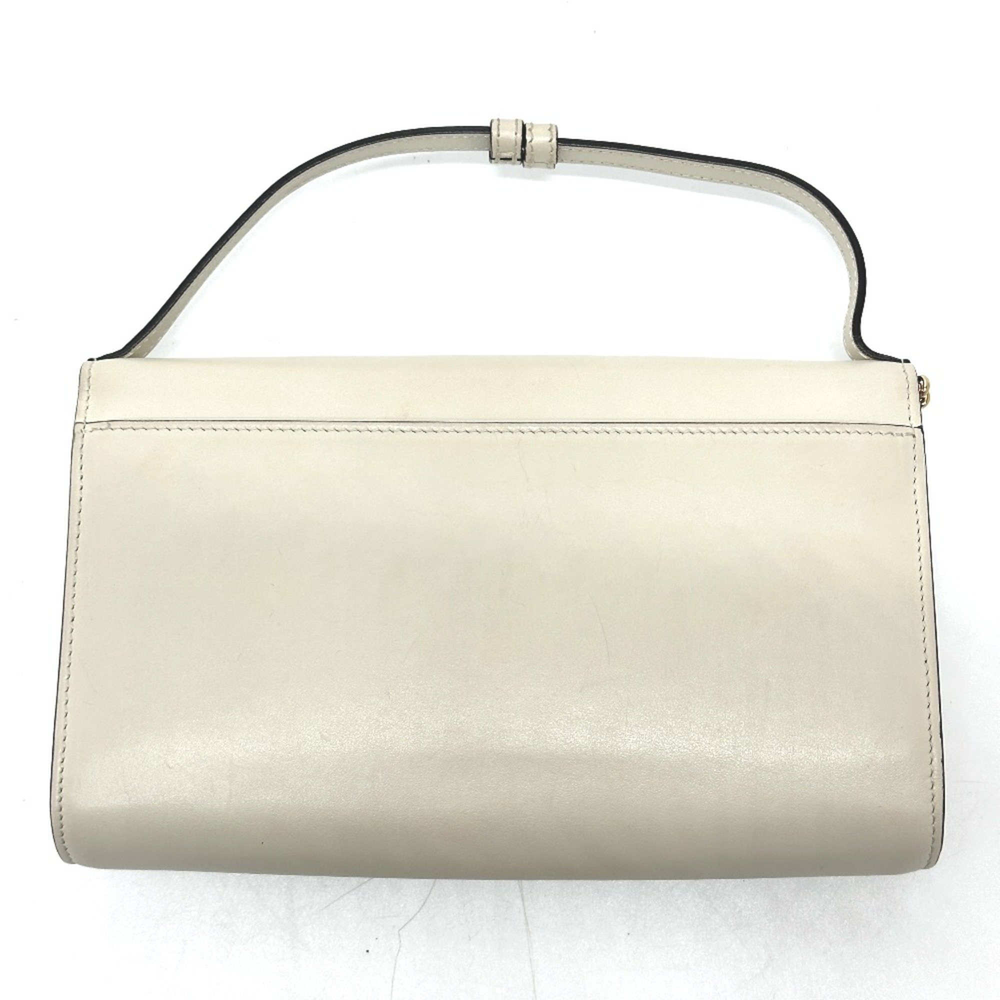 Gucci 572375 Chain Shoulder Bag Off White