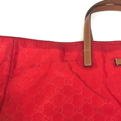 Gucci 286198 GG pattern Duffle Bag Tote Bag Red