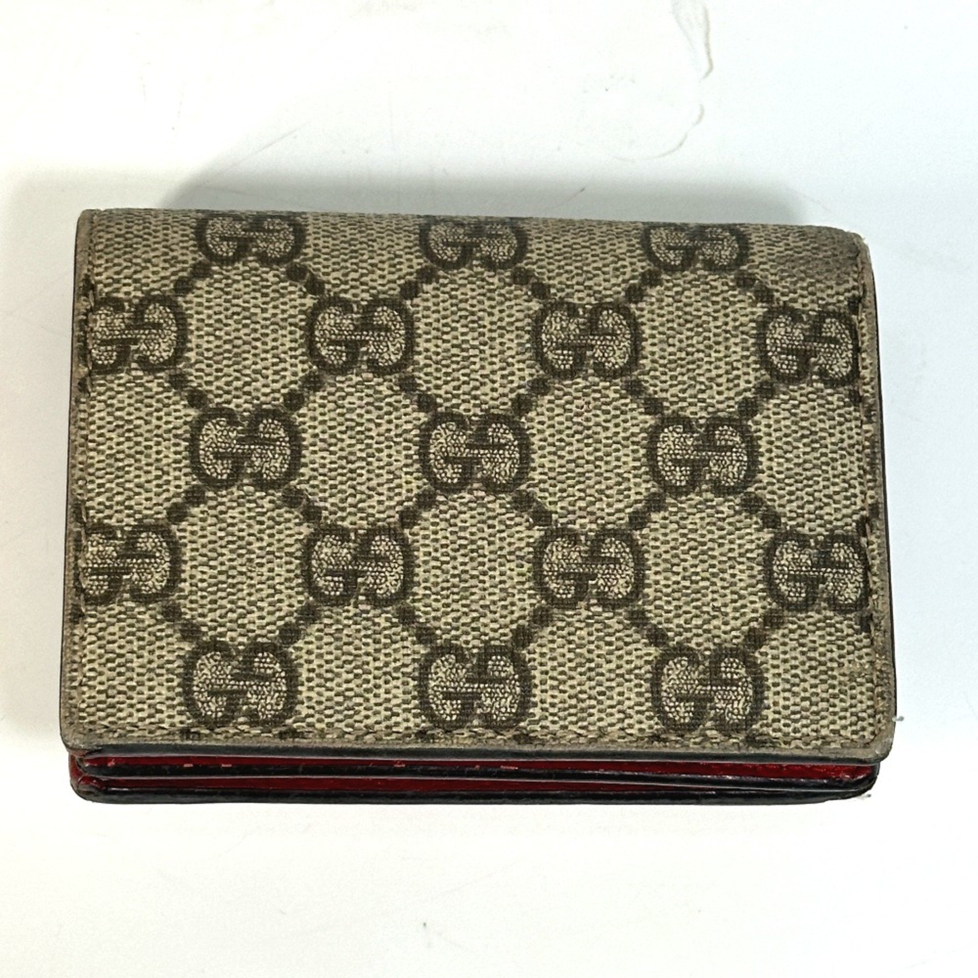 Gucci 476050 GG Compact wallet Folded wallet Beige