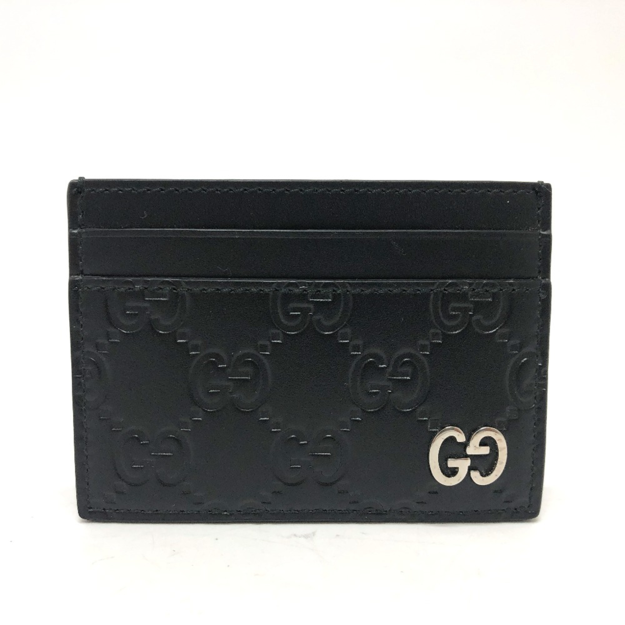 Gucci 473927 Sima Card Case Black