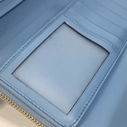 Gucci 449364 Zip Around Long Wallet Light blue