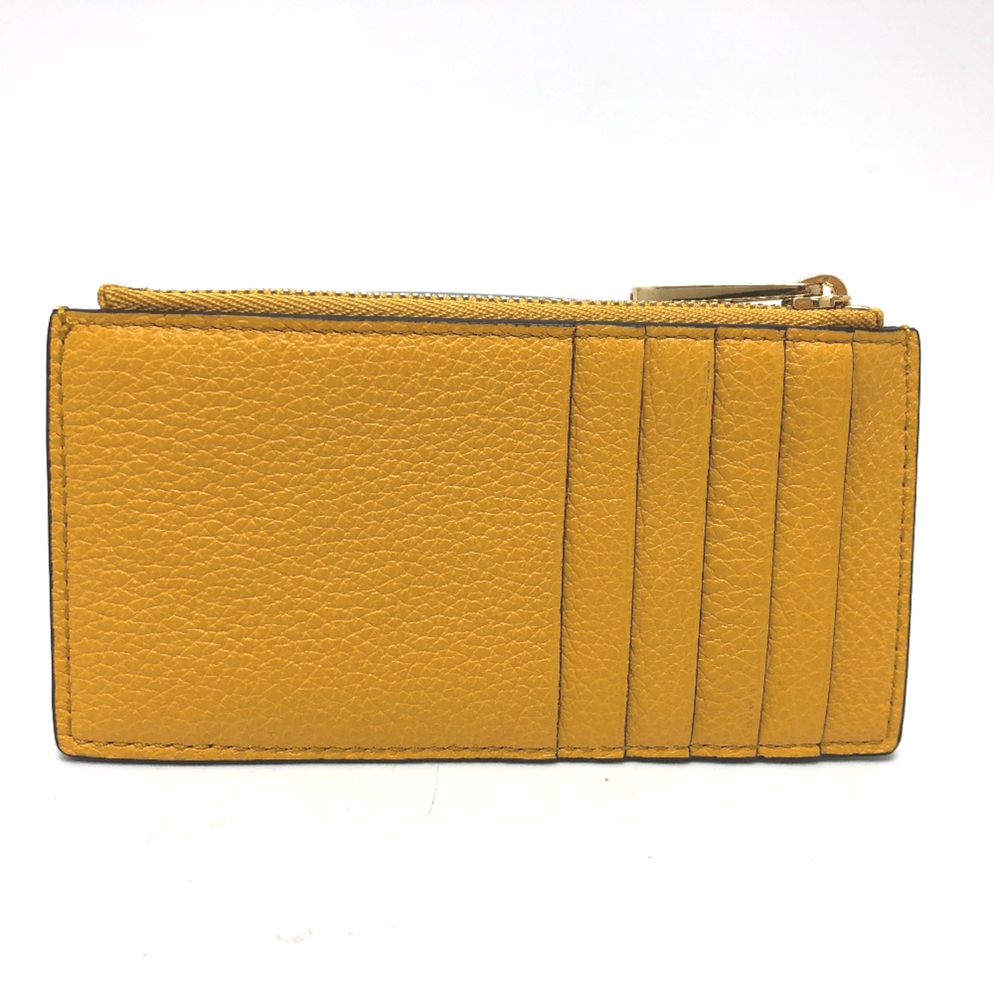 Gucci 725550 Card Case coin purse yellow GoldHardware