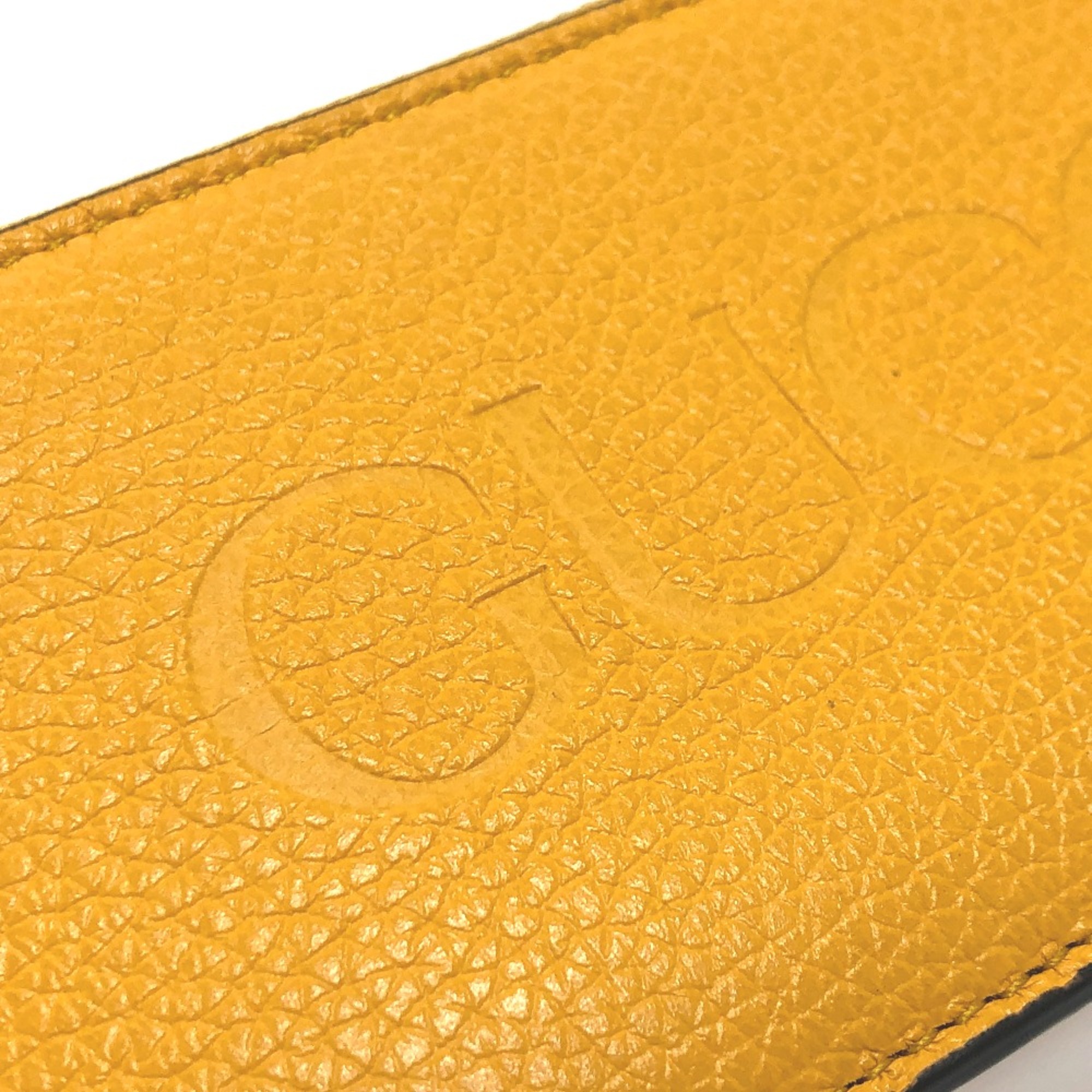 Gucci 725550 Card Case coin purse yellow GoldHardware