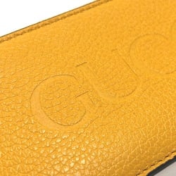 Gucci 725550 Card Case coin purse yellow GoldHardware