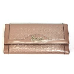 Gucci 294977 GG Long Wallet Trifold wallet pink