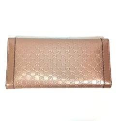 Gucci 294977 GG Long Wallet Trifold wallet pink