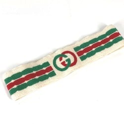 Gucci headband hair accessories hair band White Red x Green