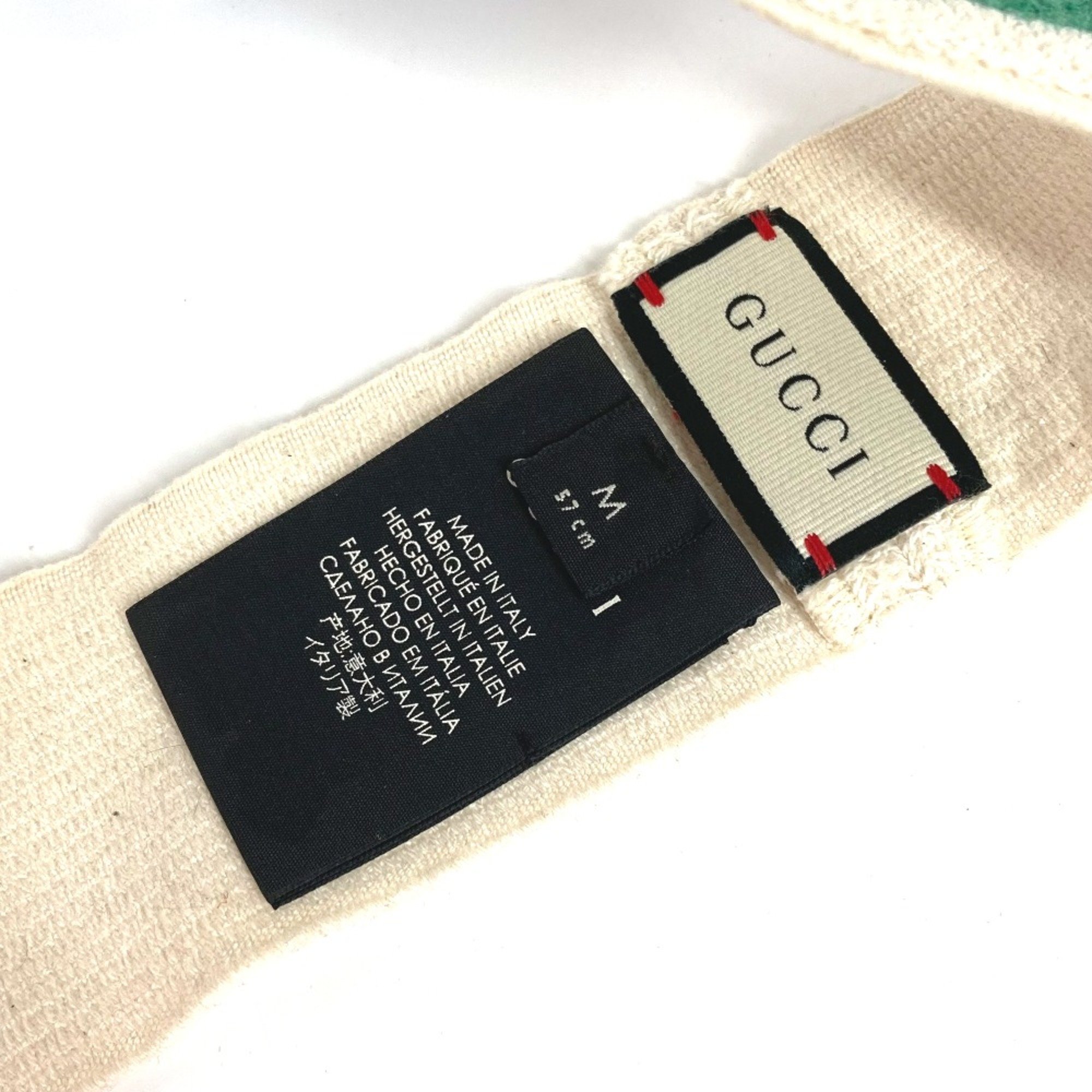 Gucci headband hair accessories hair band White Red x Green