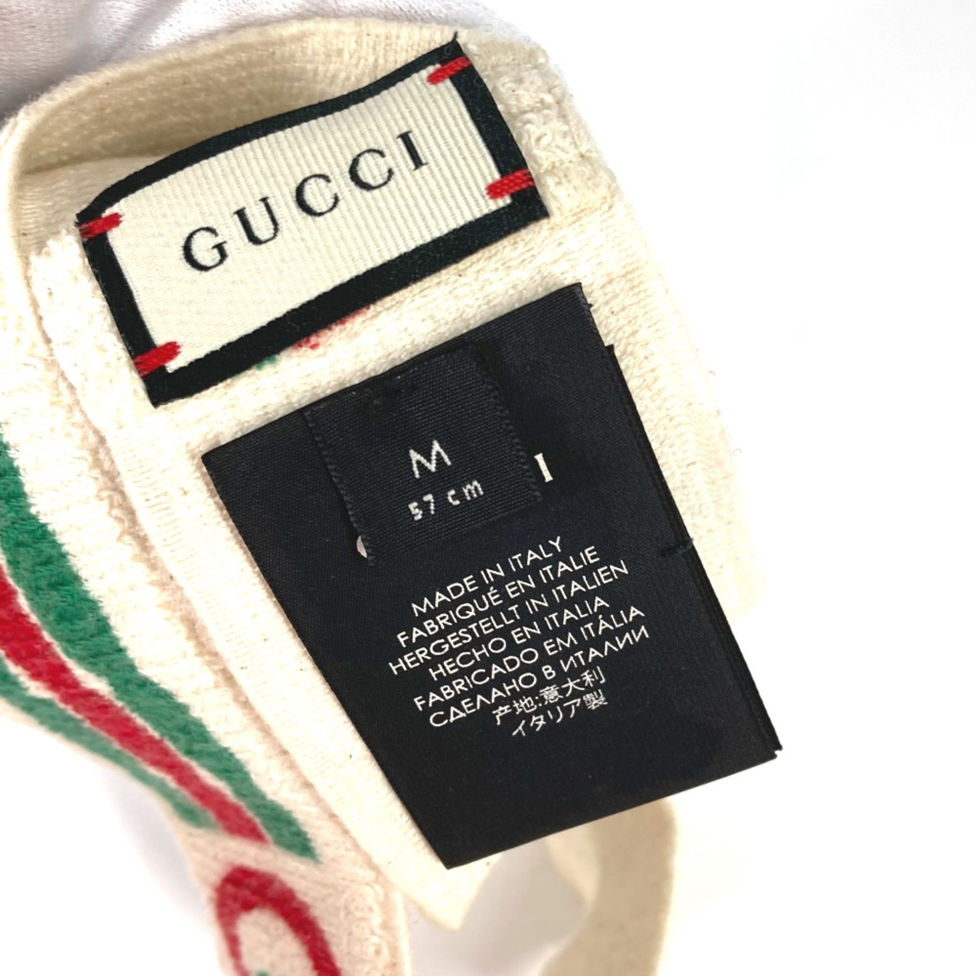 Gucci headband hair accessories hair band White Red x Green