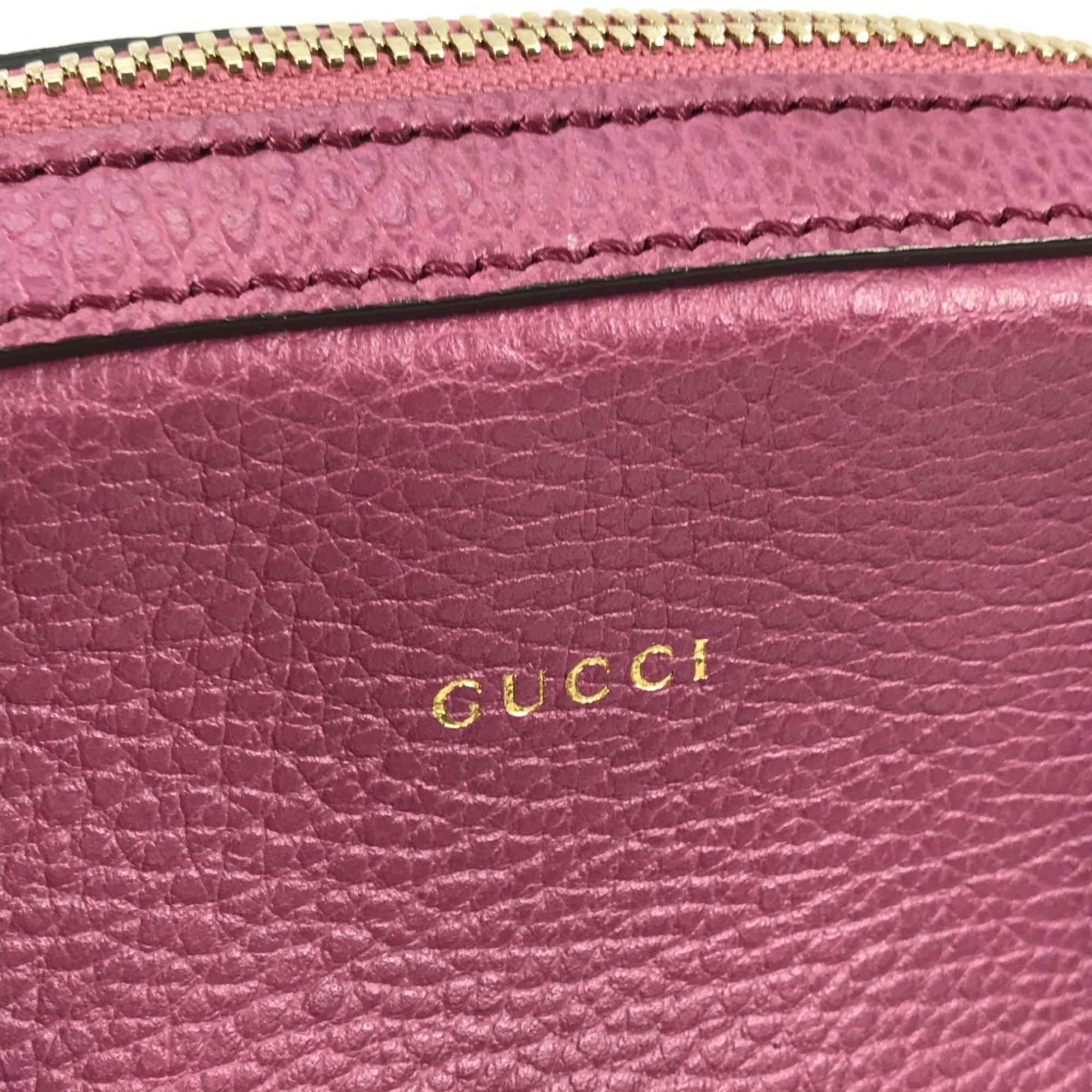 Gucci 388560 logo 2WAY Tote Bag Shoulder Bag Bag Shoulder Bag Hand Bag Purple Based