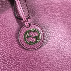 Gucci 388560 logo 2WAY Tote Bag Shoulder Bag Bag Shoulder Bag Hand Bag Purple Based